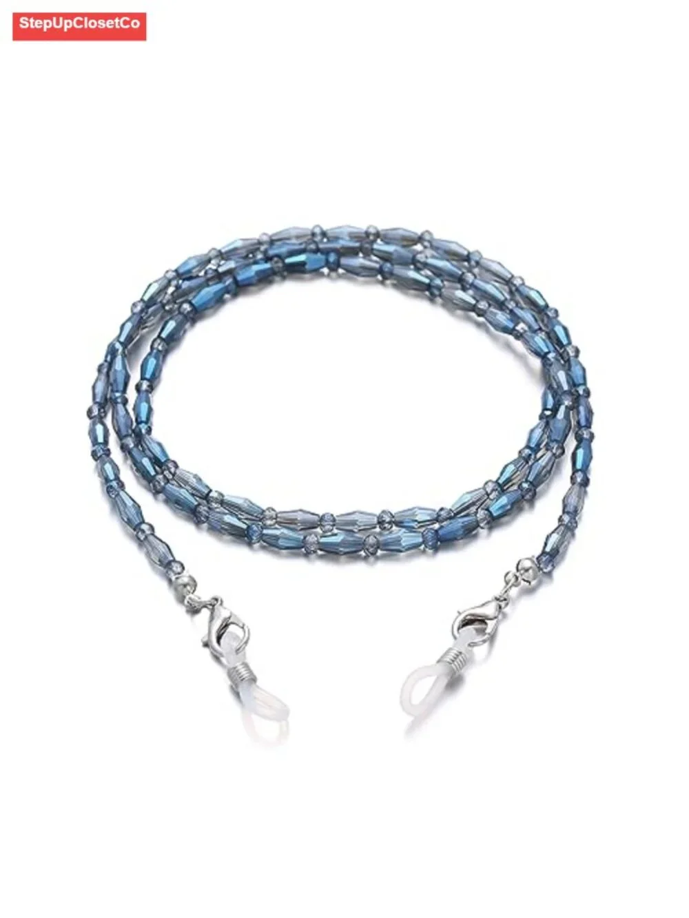 Crystal Beaded Eyeglasses Chain for Women Non-Slip Glasses Strap Holder